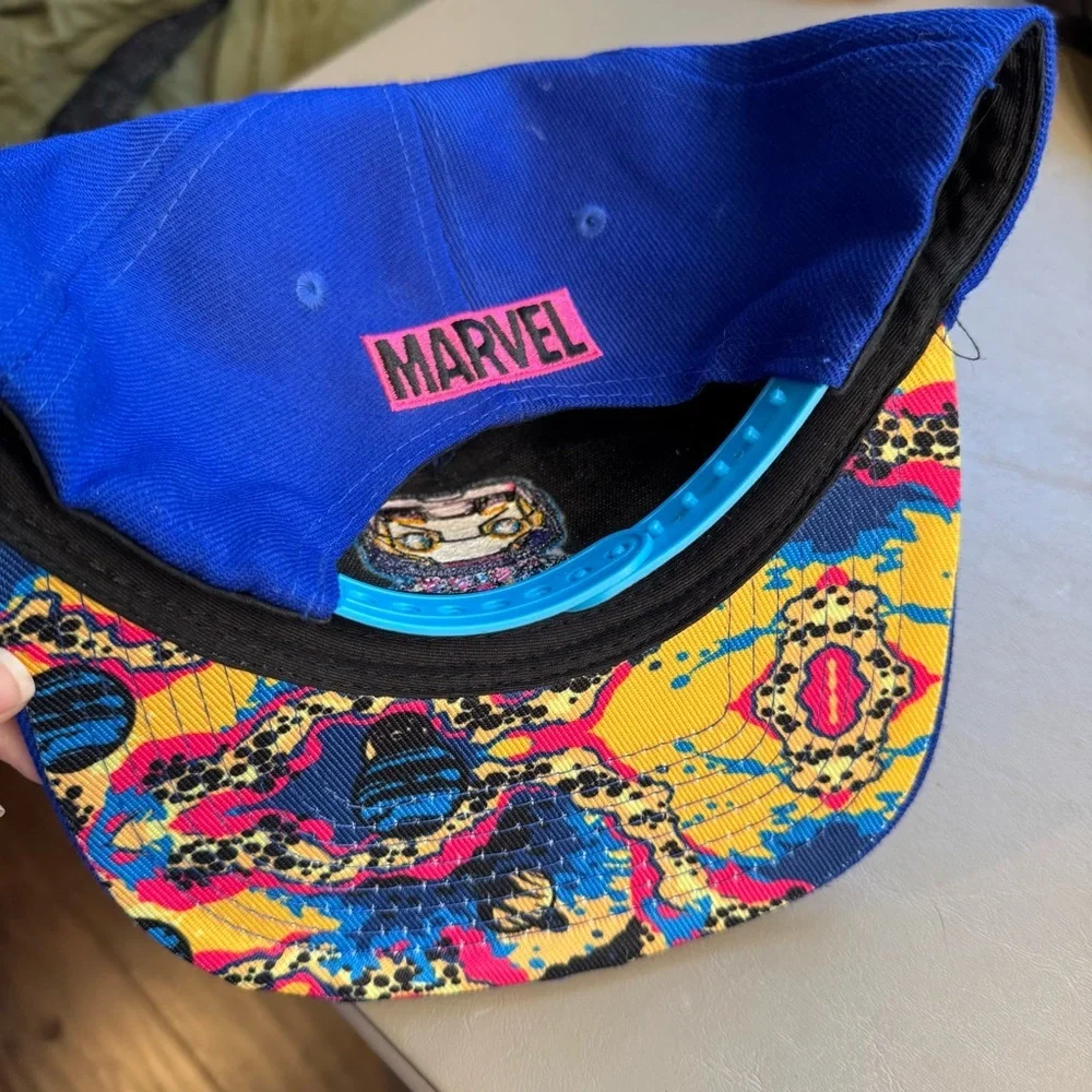 Funko Pop! Marvel Snapback Hat Iron Man Embroidered Blue One Size